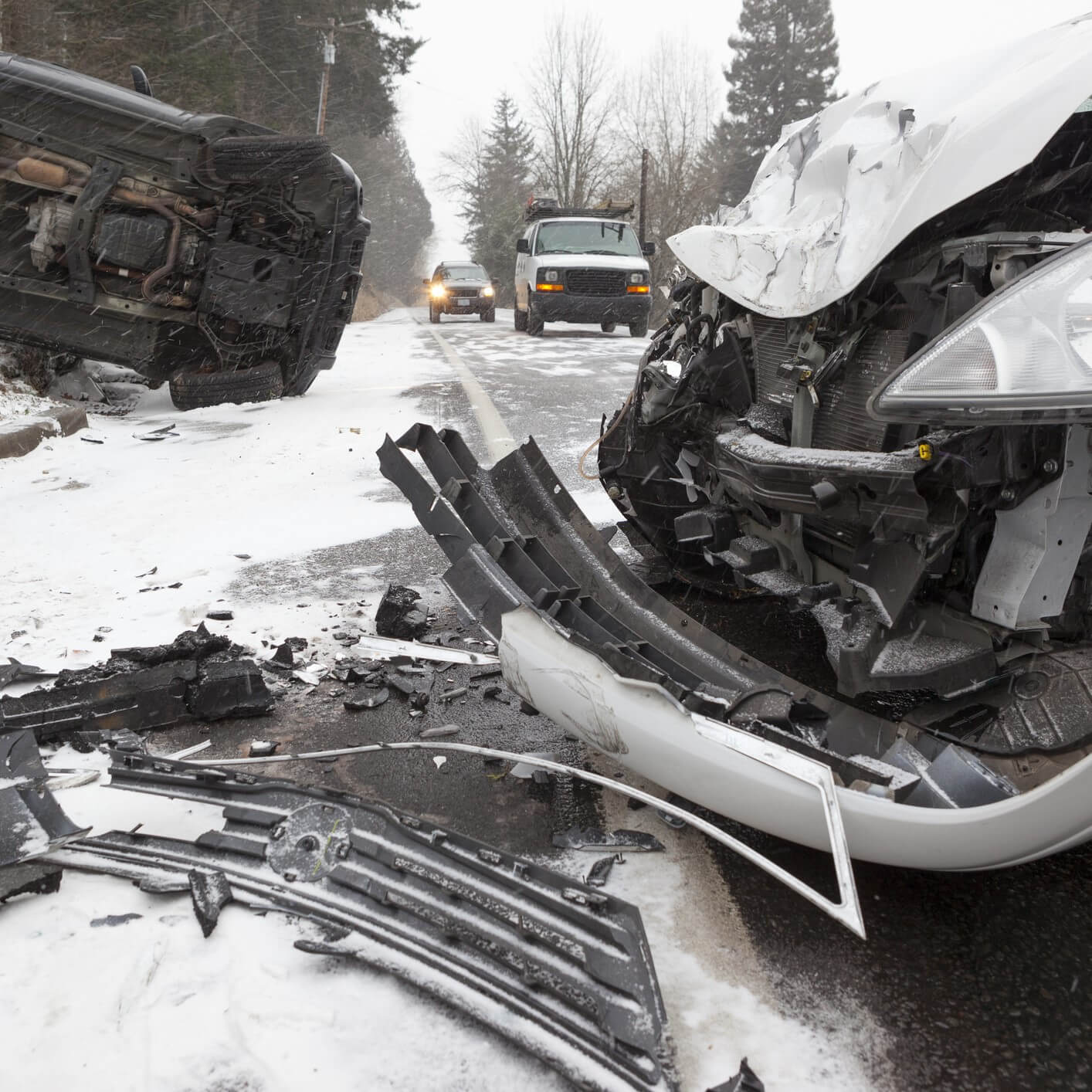 Snow Rain Car Accidents in Pennsylvania Auto Accident Lawyers